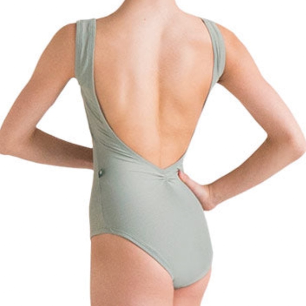 CustomFloral LuckyLeo "Moon" Low-back Leotard - Picture 4 of 4